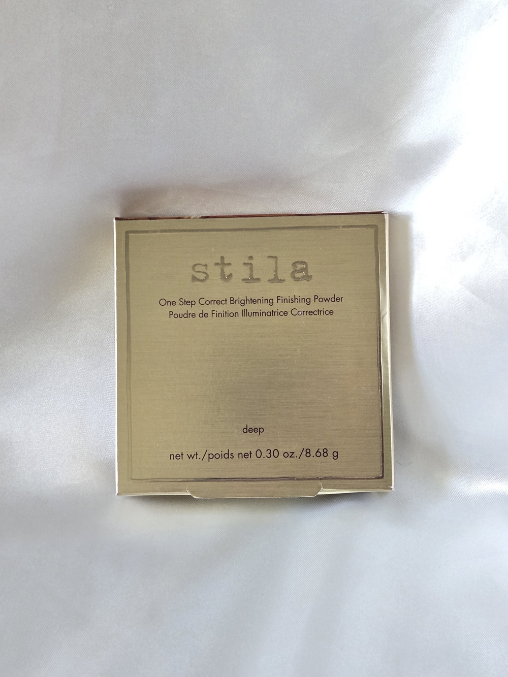 Stila NIB One Step Correct Brightening Finishing Powder - Deep